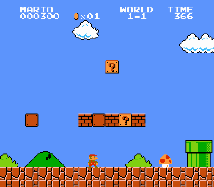 Super Mario Bros NES