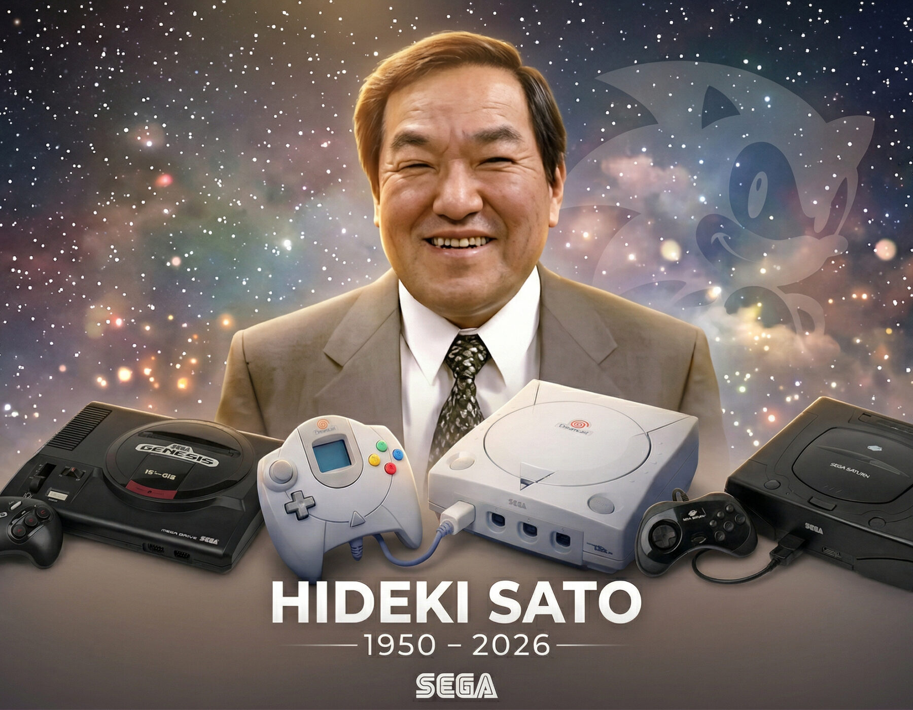 Hideki-Sato, SEGA - 1950-2026