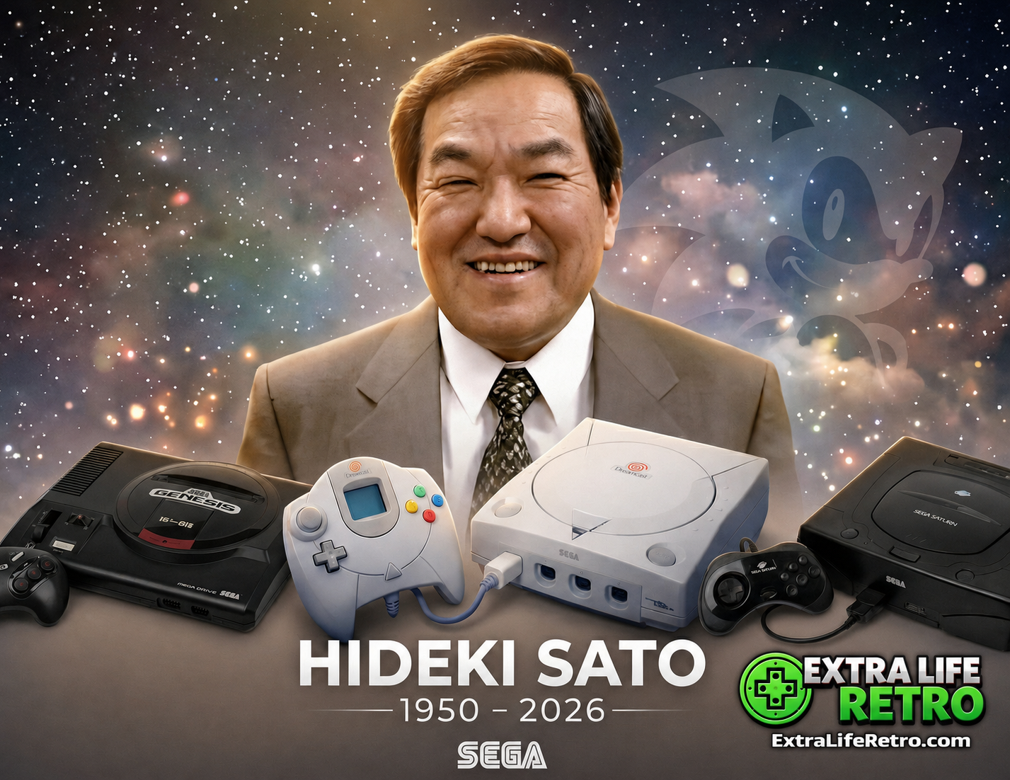 Hideki-Sato, SEGA - 1950-2026