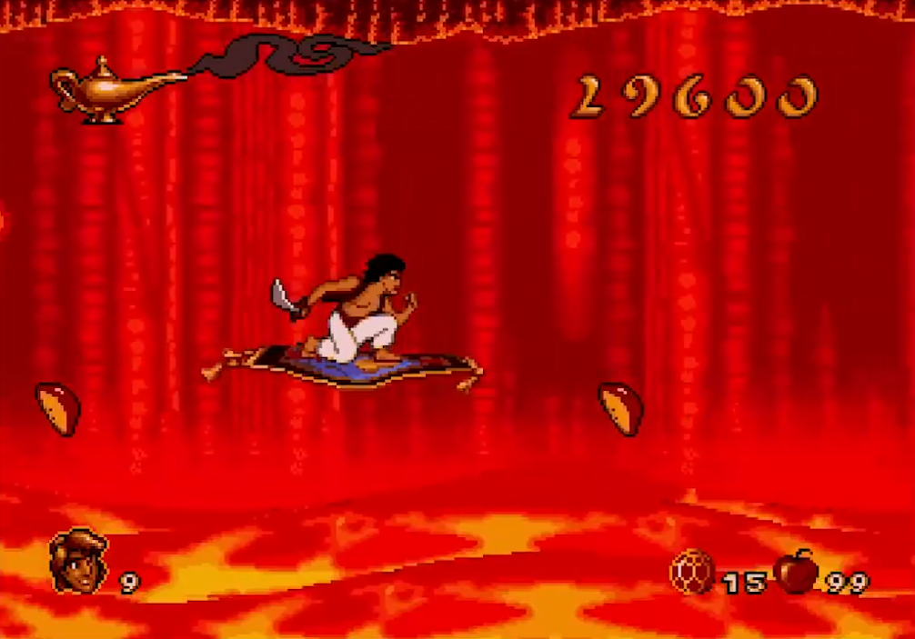 Sega Genesis Aladdin - The Escape