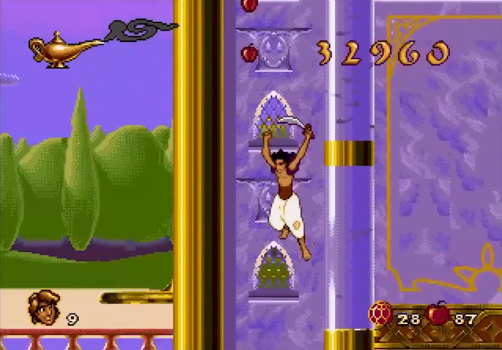 Sega Genesis Aladdin - The Sultan's Palace