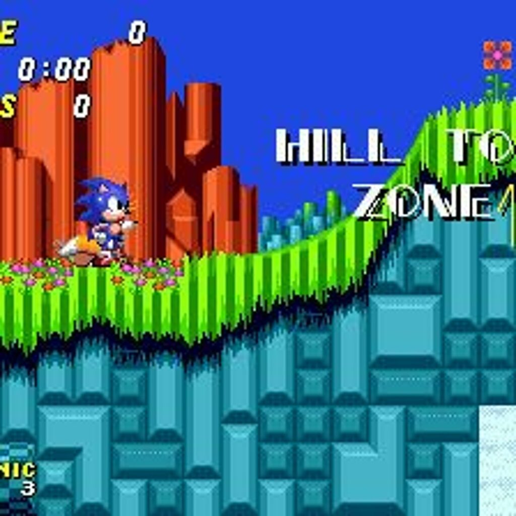 Sonic The Hedgehog 2 Hill Top Zone