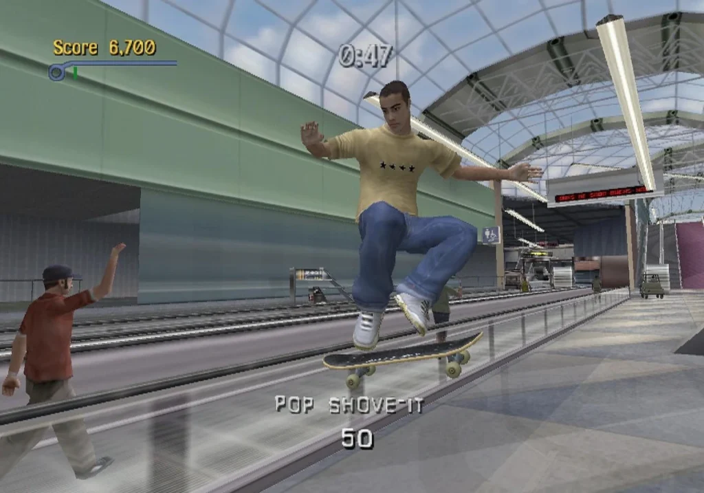 Tony Hawke's Pro Skater 3 airport