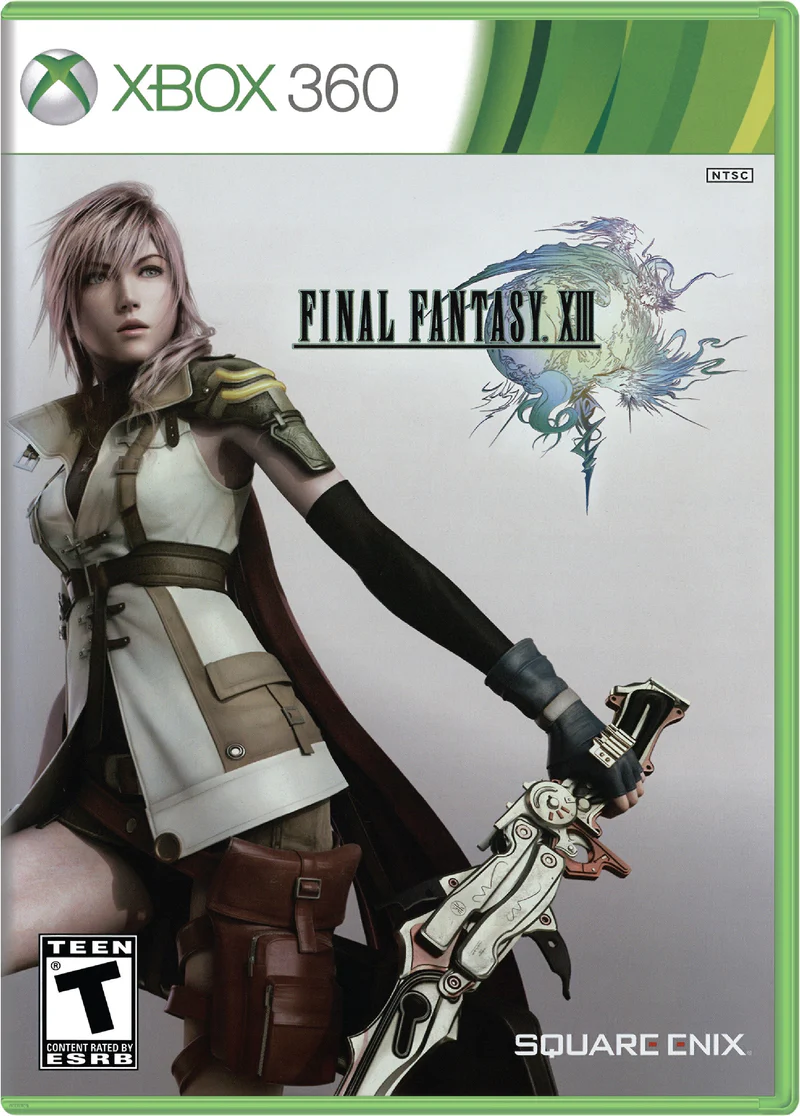 final fantasy xiii microsoft xbox 360 box