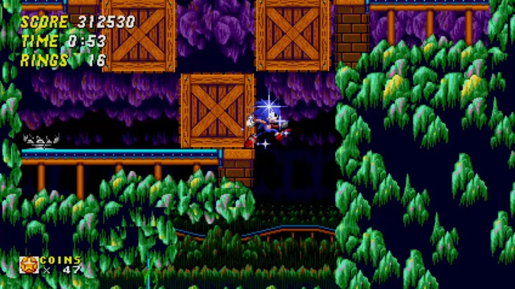 sonic 2 mystic cave zone