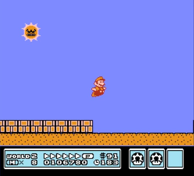 super mario bros 3 desert world