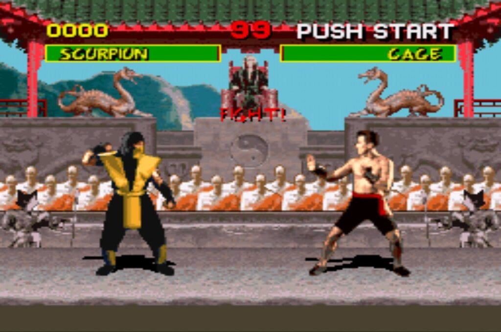 Mortal Kombat Sega Genesis