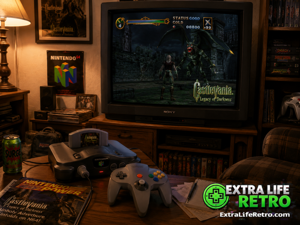 Castlevania-Legacy of Darkness - Extra Life Retro