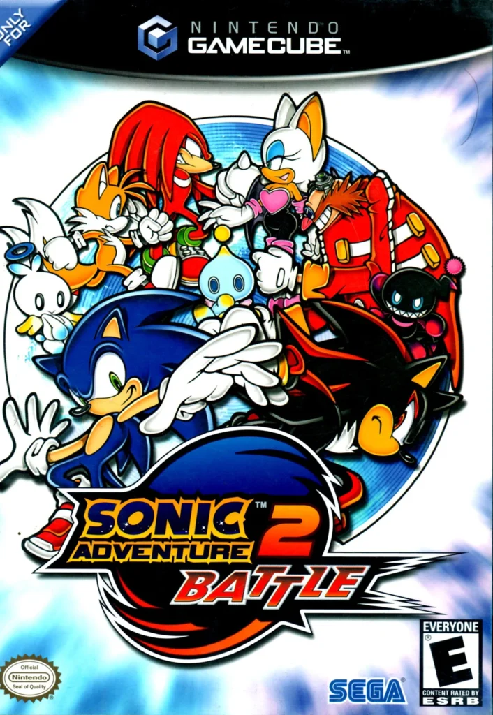 Sonic Adventure 2 Gamecube Box Cover