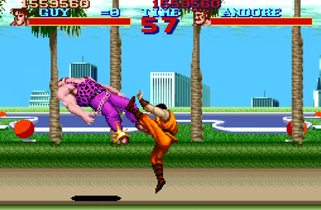 Final Fight Guy vs Andore