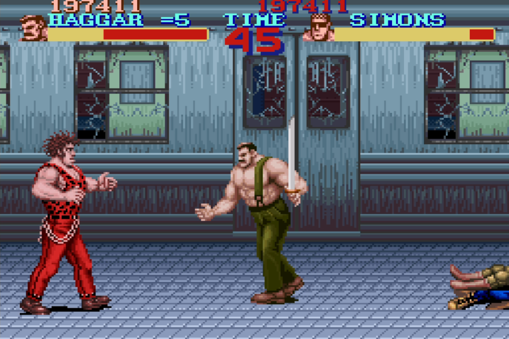 Final Fight Haggar Simons