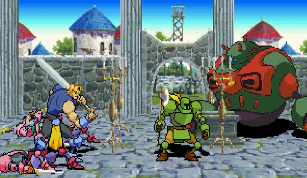 Guardian Heroes Village Guard