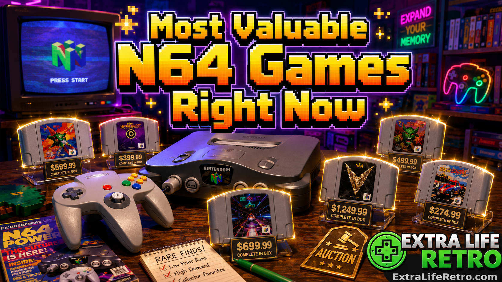 Most Valuable N64 Games Right Now