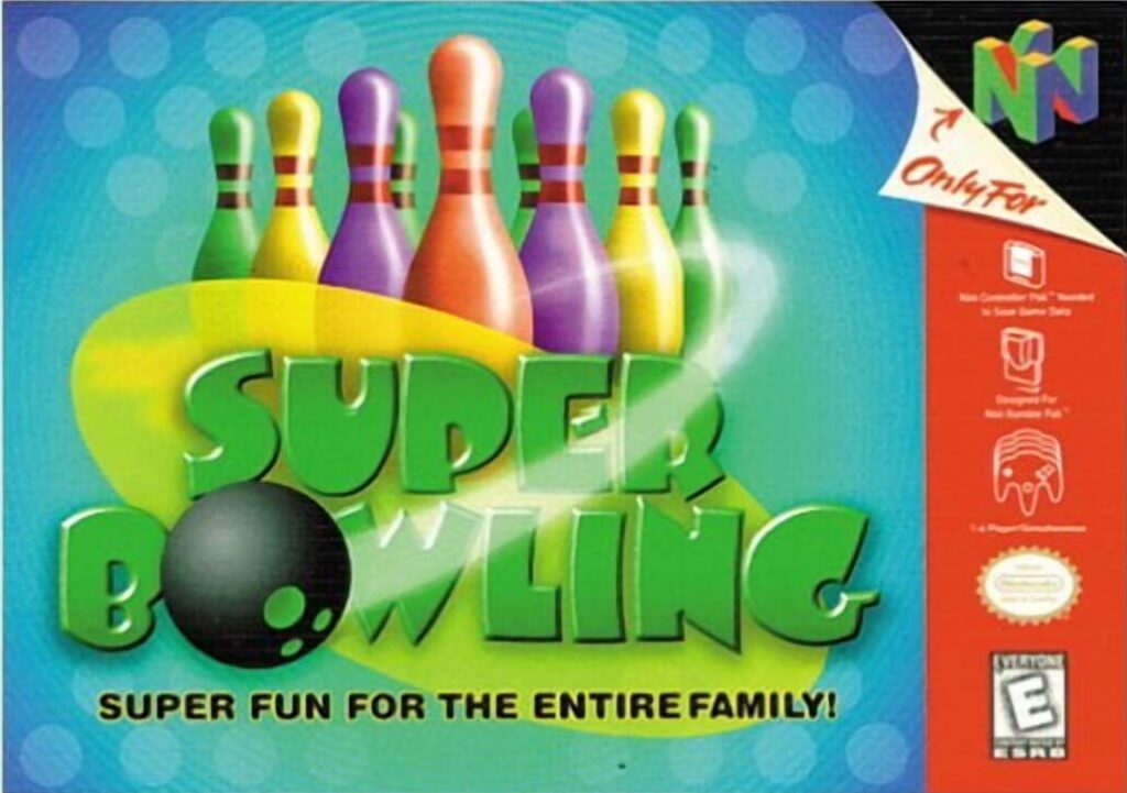 N64 Super Bowling Nintendo 64