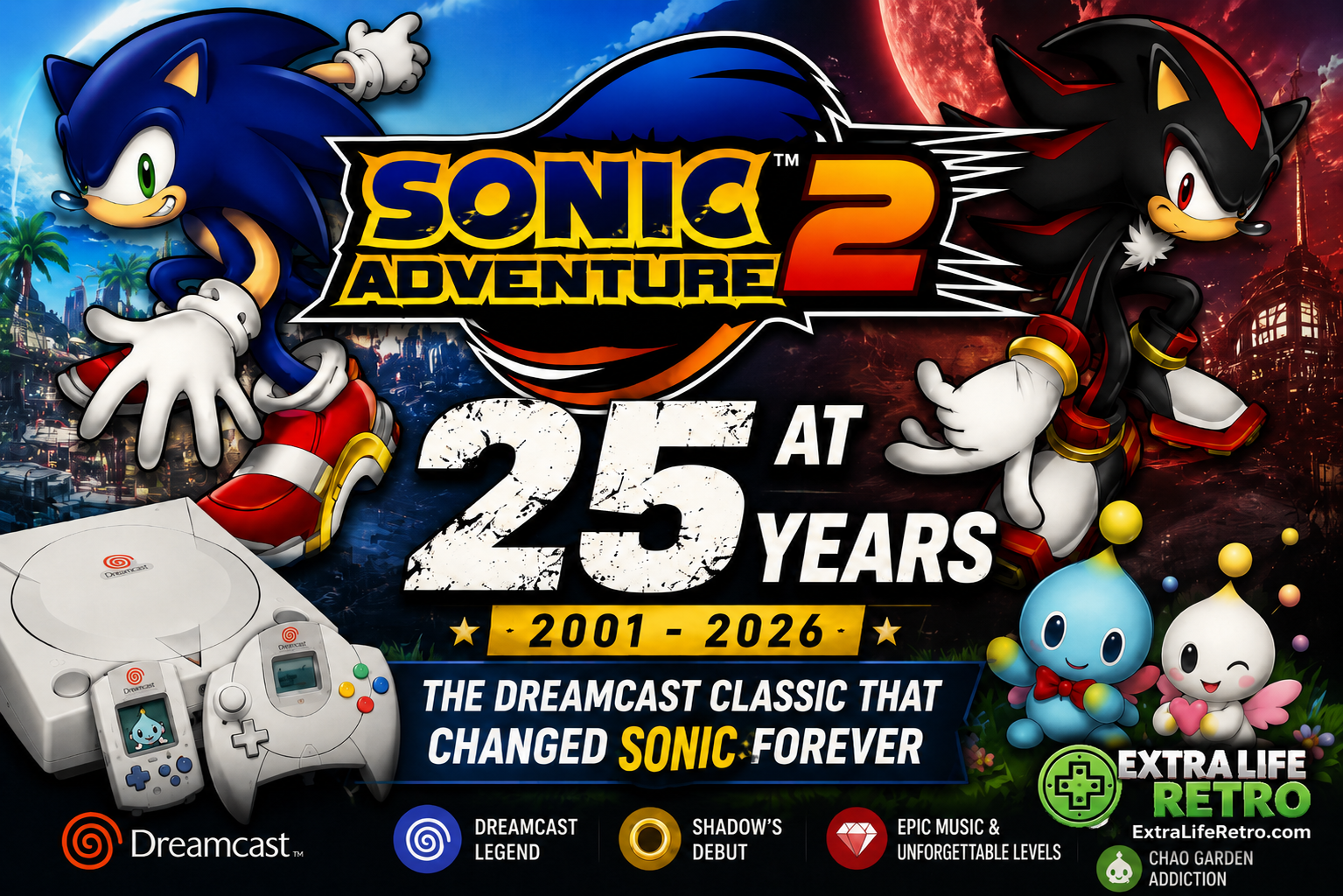 Sonic Adventure 2 at 25