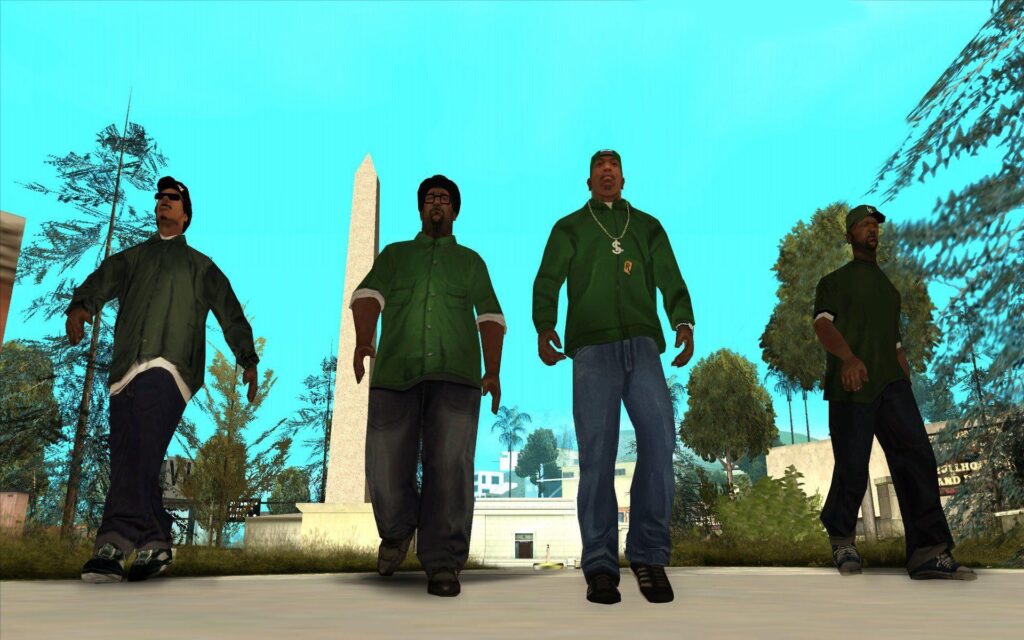 Grove Street Gang Grand Theft Auto San Andreas