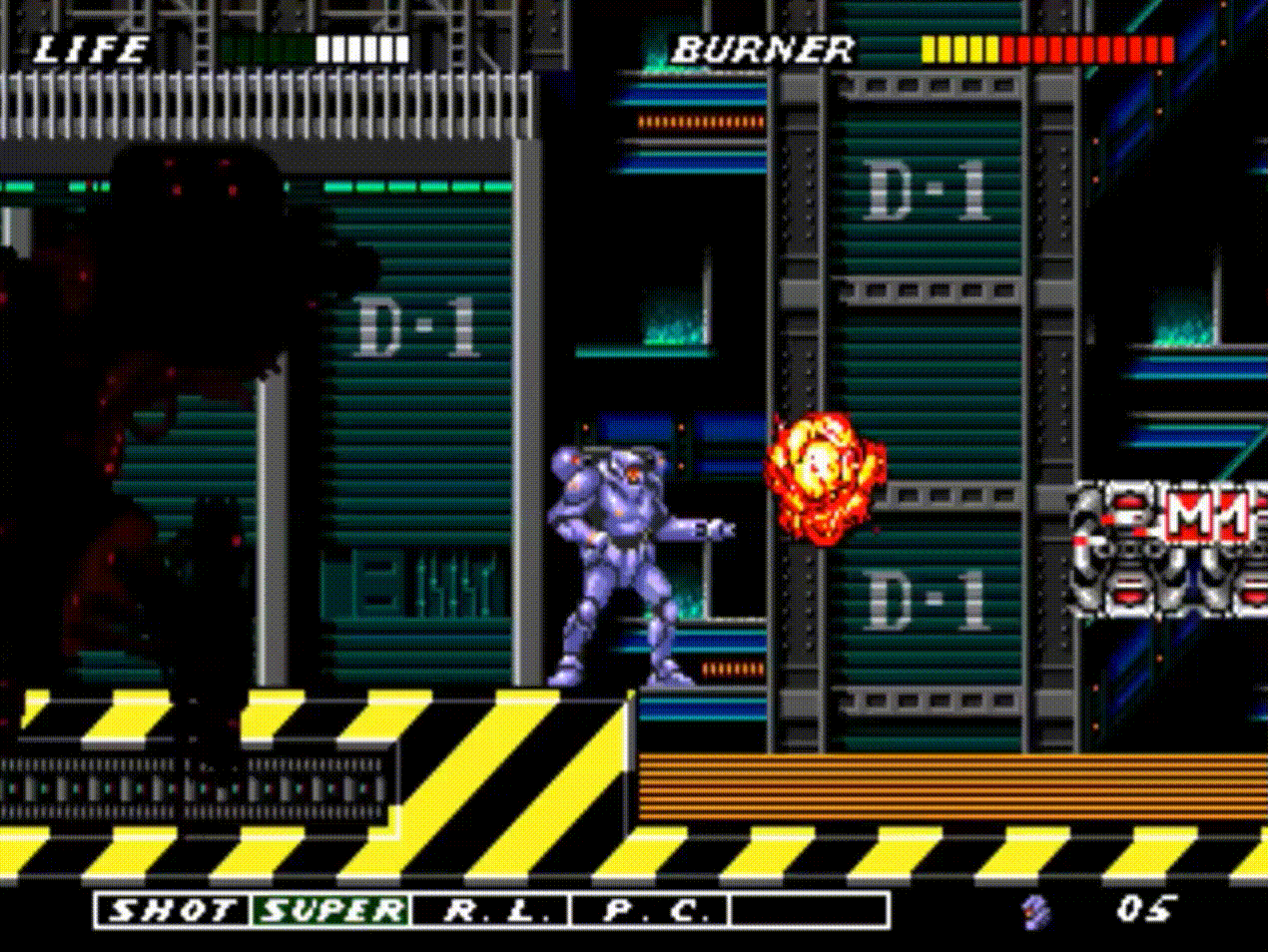Sega Genesis Games ESWAT City under Siege