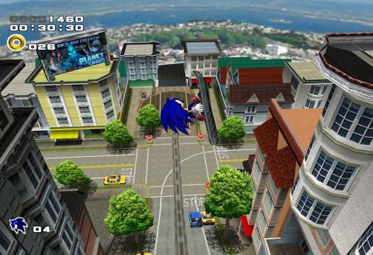 Sonic Adventure 2 City Escape Level