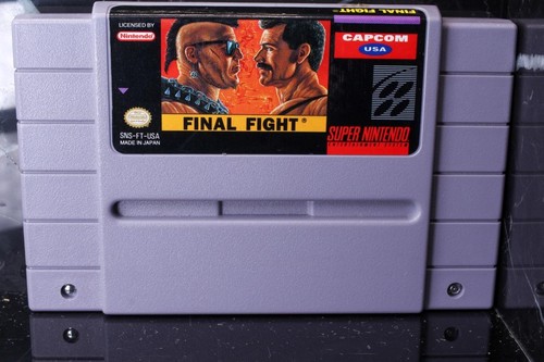 Final Fight SNES Cartridge