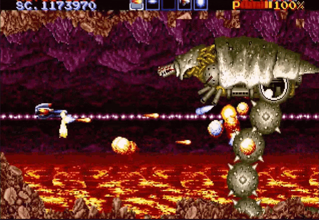 Thunder Force Mega Drive