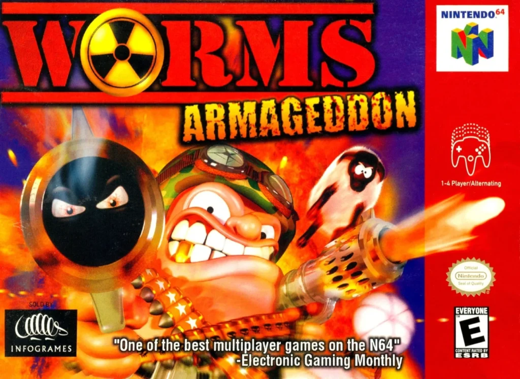 Worms Armageddon N64