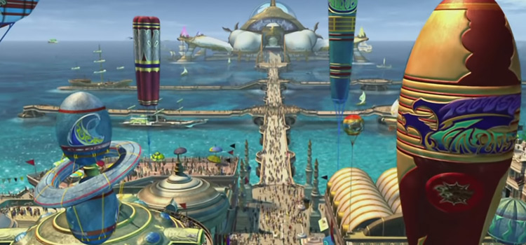 Final Fantasy X -Luca Cityscape Spira