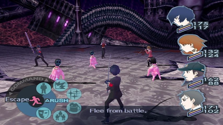 Persona 3 horror-adjacent atmosphere
