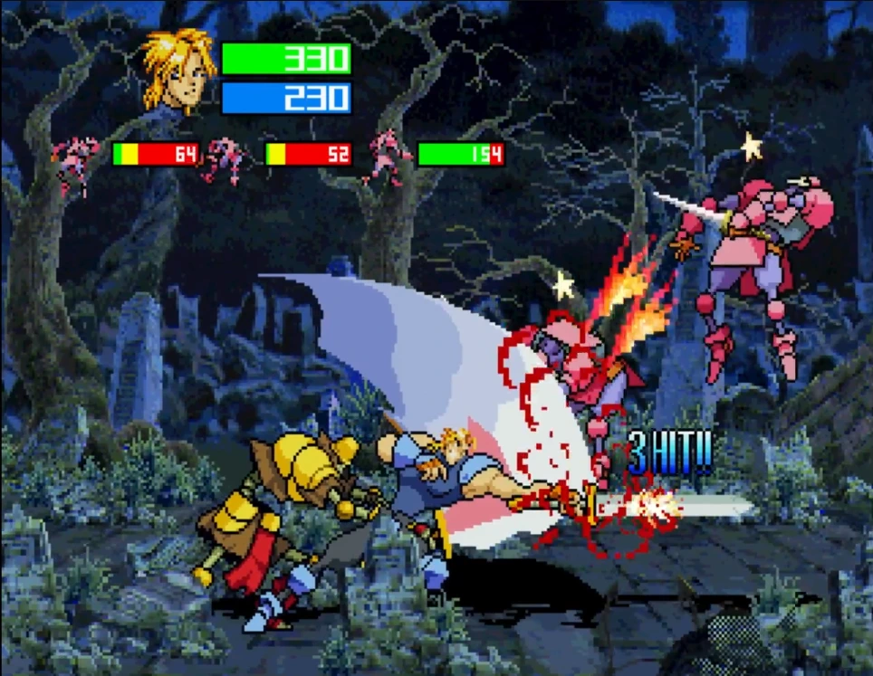 Guardian Heroes Sega Saturn