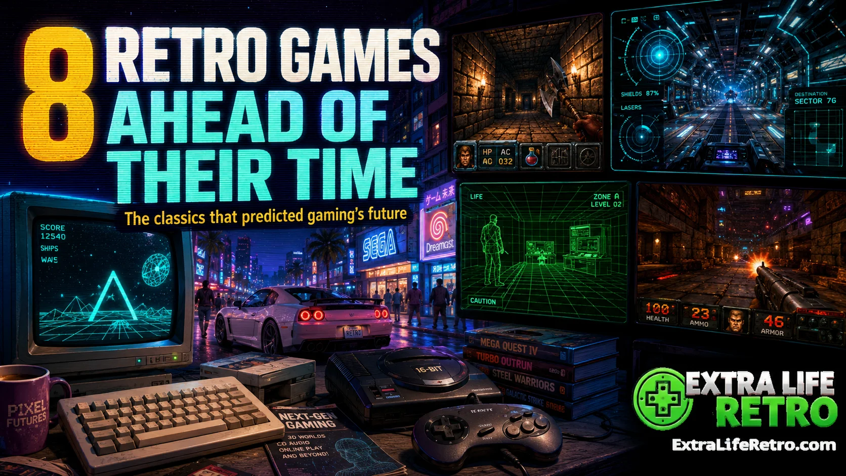 8 Retro Games That Were So Far Ahead of Their Time