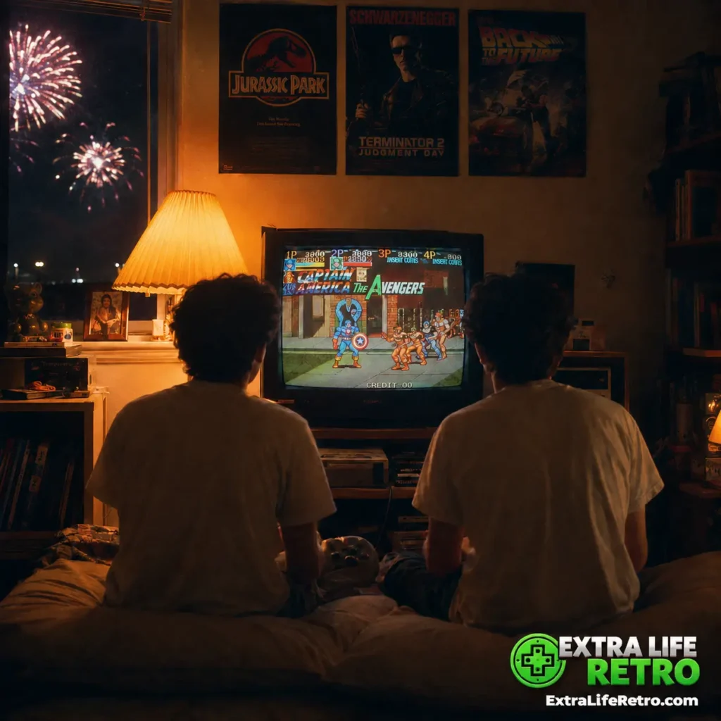 Best Retro Games Red White and Blue