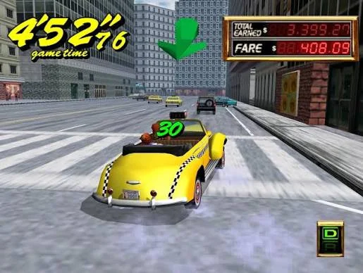 Crazy Taxi 2 Driving