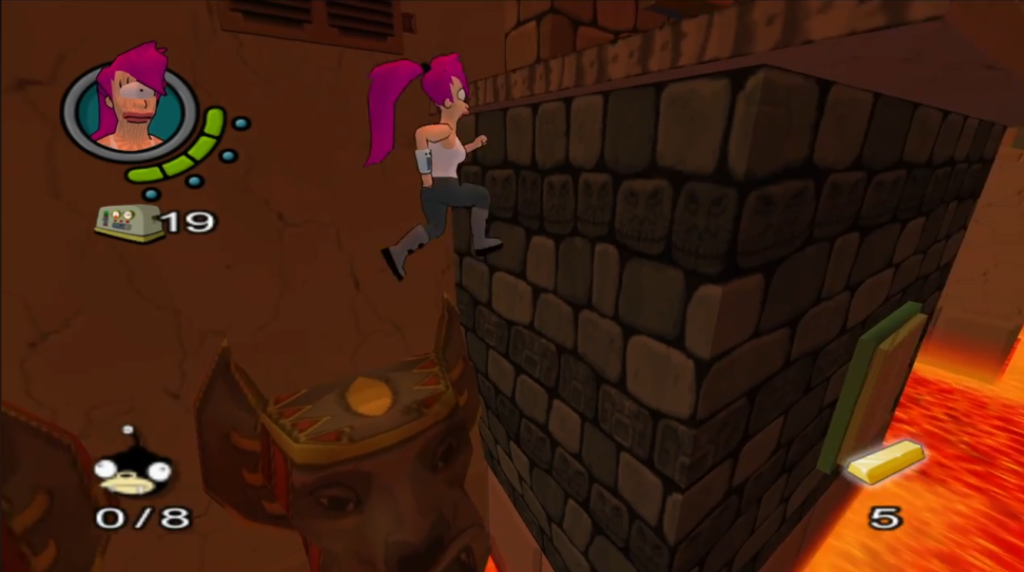 Futurama PS2 Gameplay