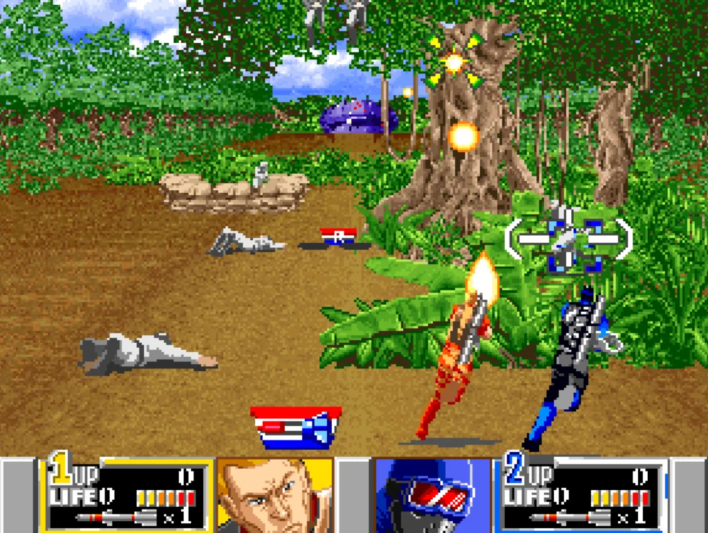G.I._Joe Konami Arcade Gameplay Jungle Level