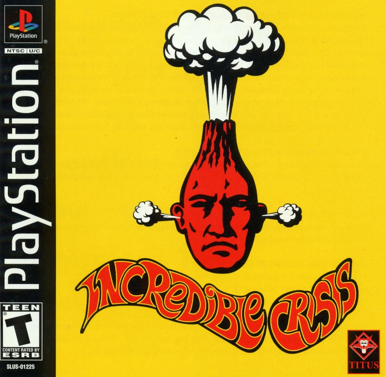 Incredible Crisis PS1 CD Case