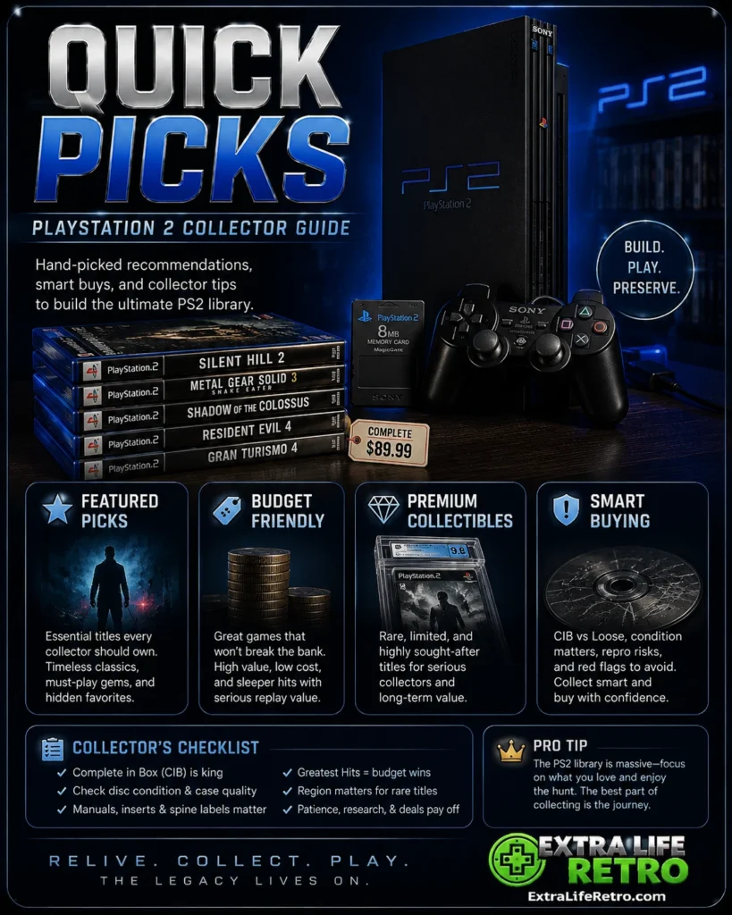 Most Valuable PS2 Games - Quick Picks