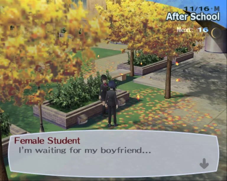 Persona 3 School life