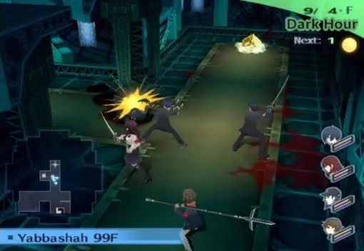 Persona 3 turn-based combat