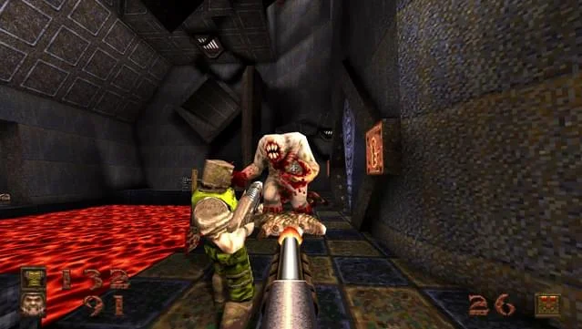 Quake 1996 Gameplay
