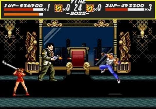 Streets of Rage Sega Genesis