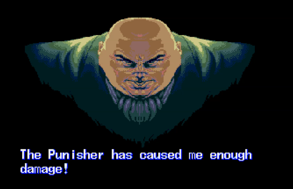 The Punisher Sega Genesis - Kingpin