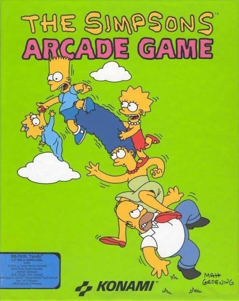 The Simpsons Arcade Game Cover