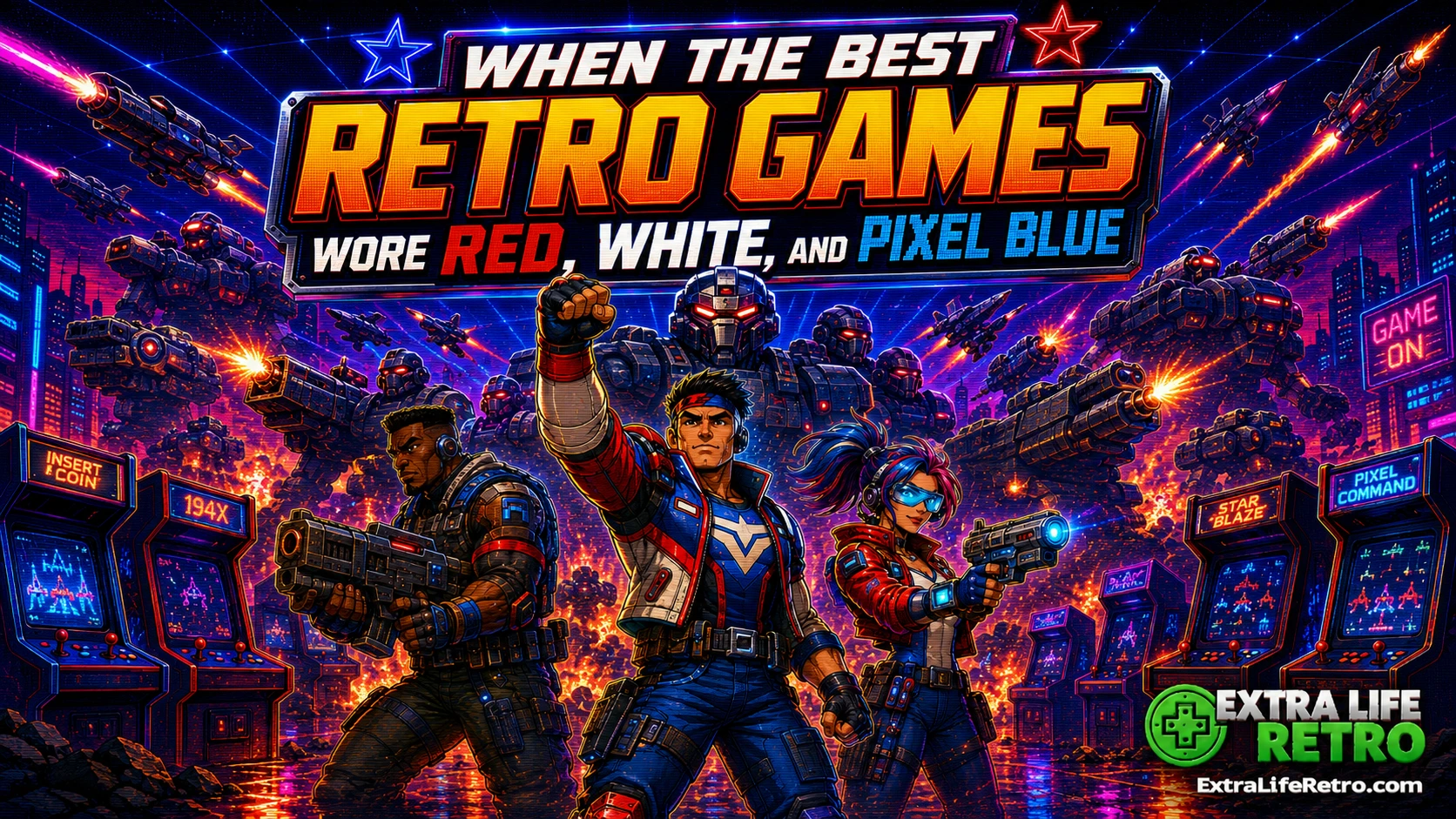 When the Best Retro Games Wore Red, White, and Pix