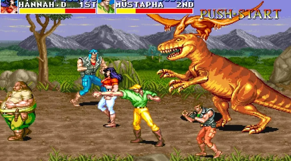 cadillacs and dinosaurs the arcade game