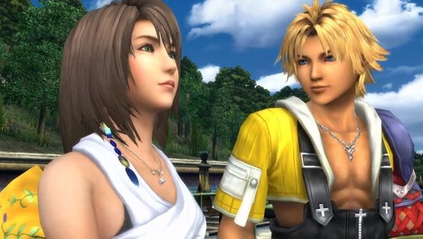 final fantasy x - yuna-tidus