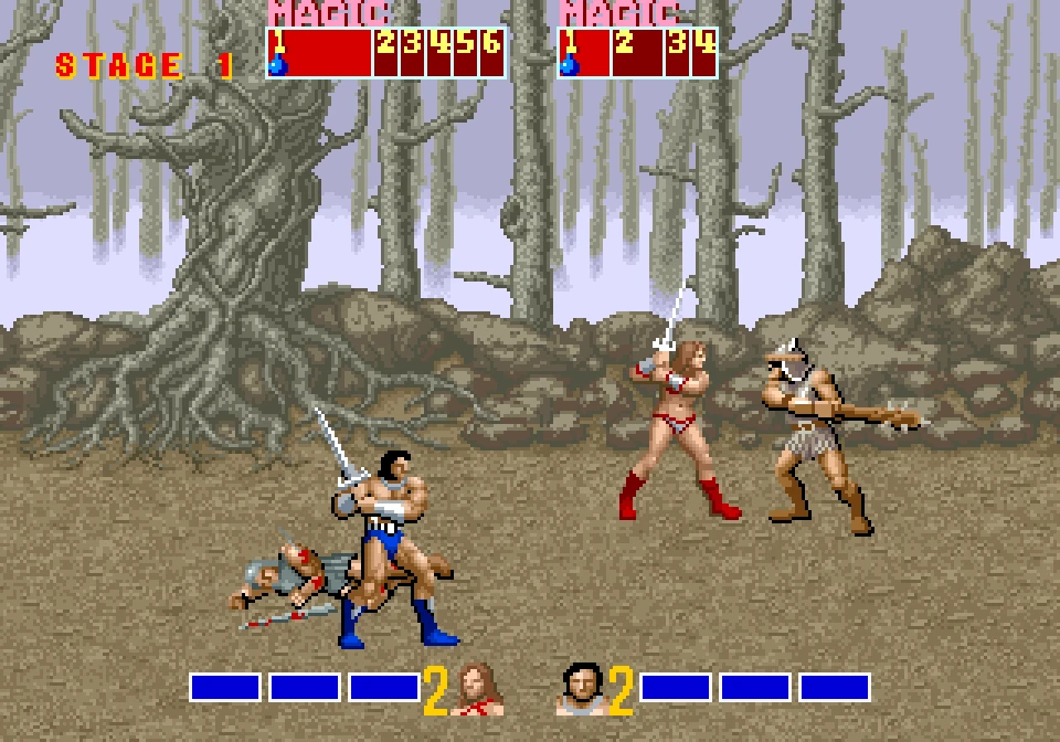 golden axe arcade