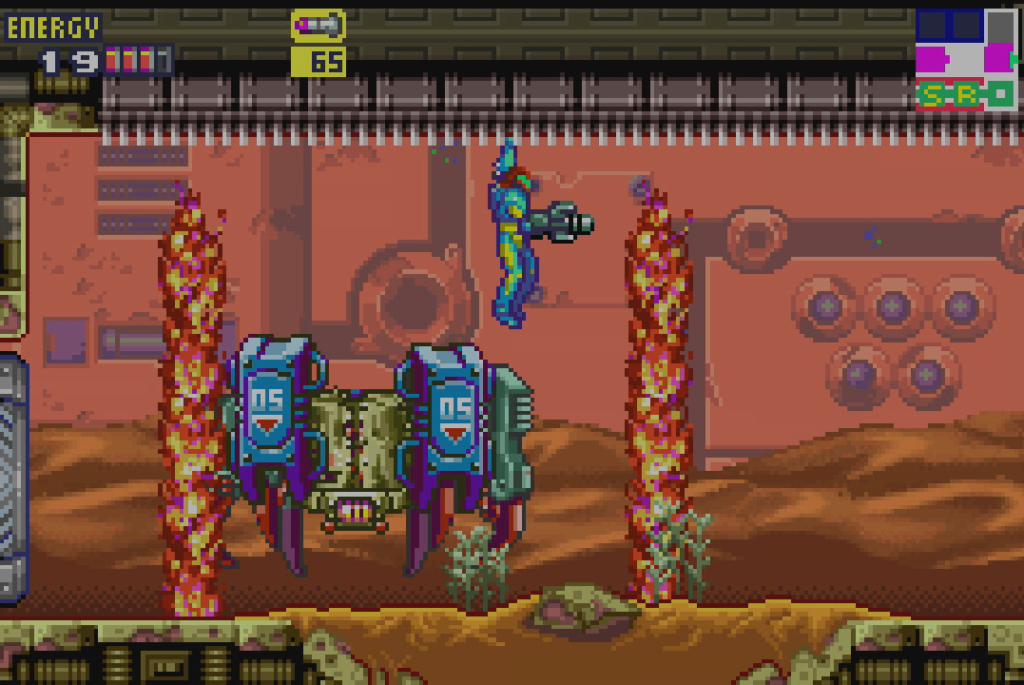 Game Boy Advance Metroid Fusion