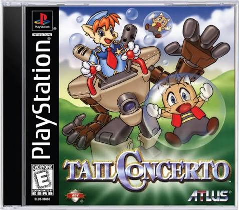Tail Concerto PS1 CD Cover