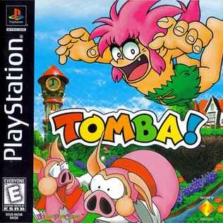 Tomba! PS1 CD Cover