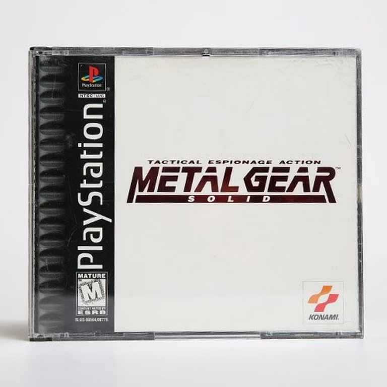 Metal Gear Solid PlayStation CD Jewel Case