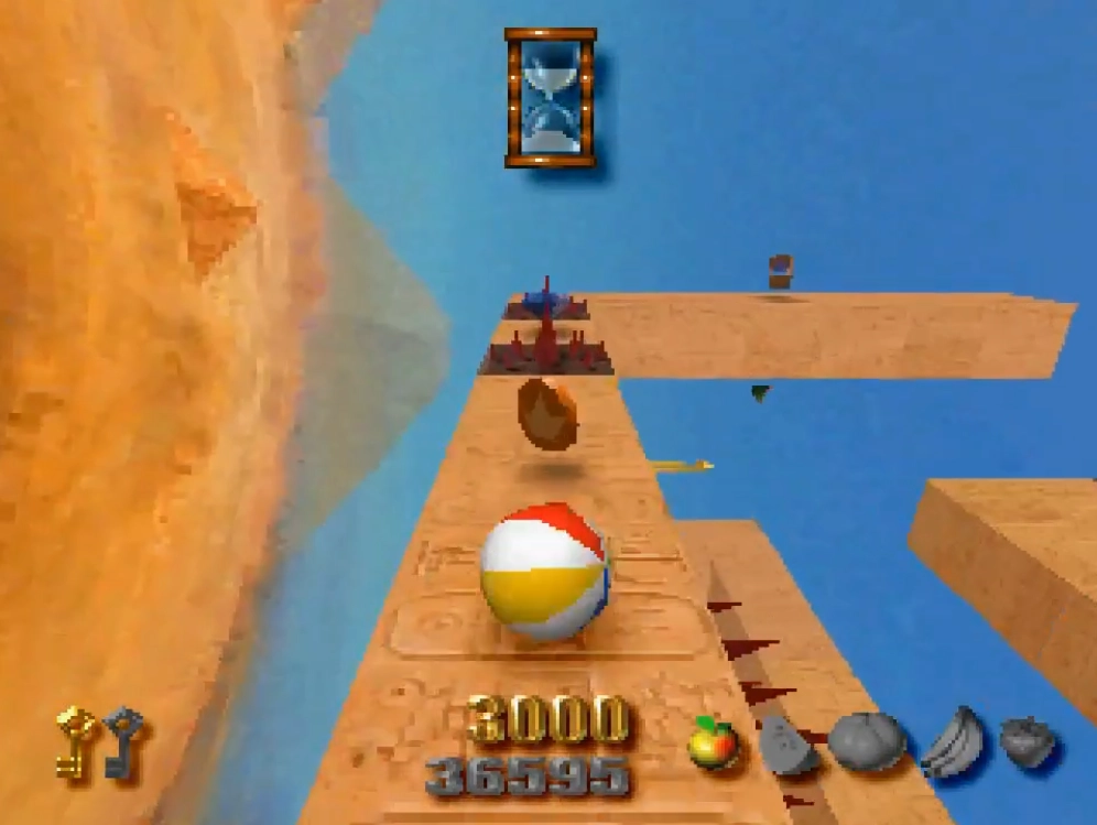 Roll Away PS1 Gameplay